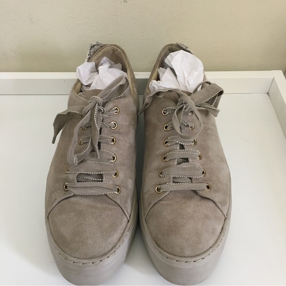 Agl Attilio Giusti Leombruni D92509 Suede Leather Low-Top Sneakers - Picture 3 of 11